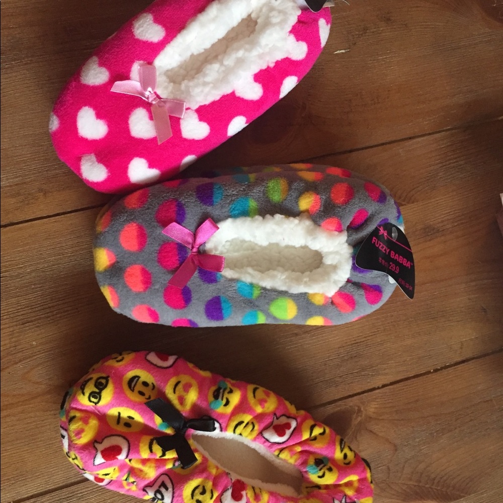 (3) Sets of Jacques Moret funky slippers.